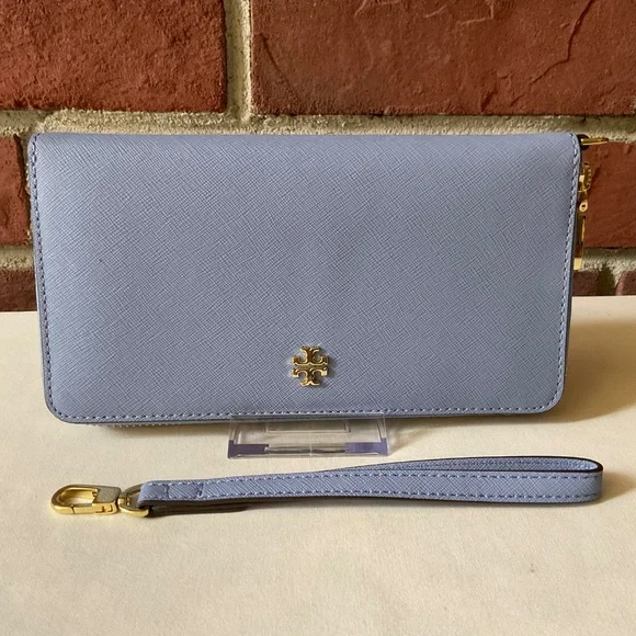 Tory Burch Robinson Leather Continental Wallet Wristlet Passport Organizer NWOT - Picture 15 of 16